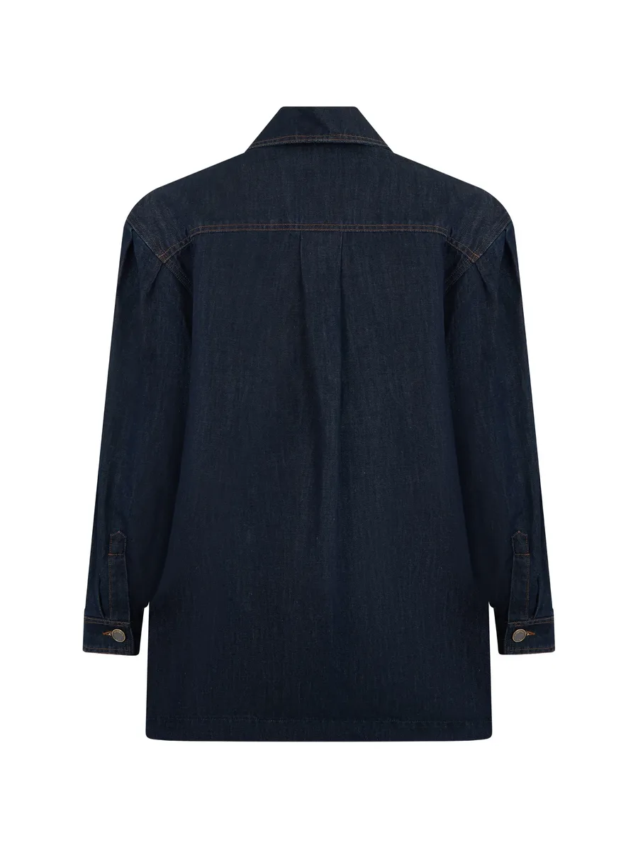 loose-fit denim jacket 2