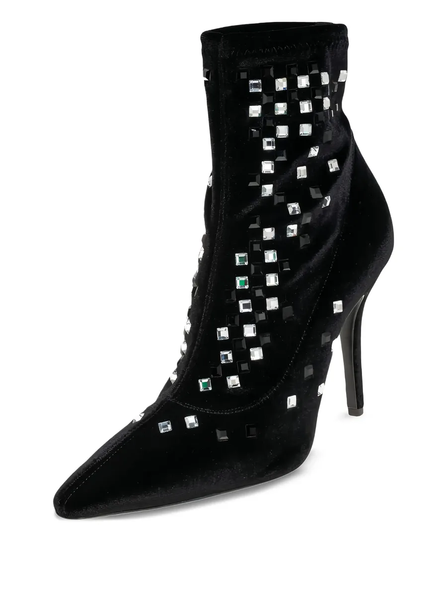 105mm crystal-embellished ankle boots 3
