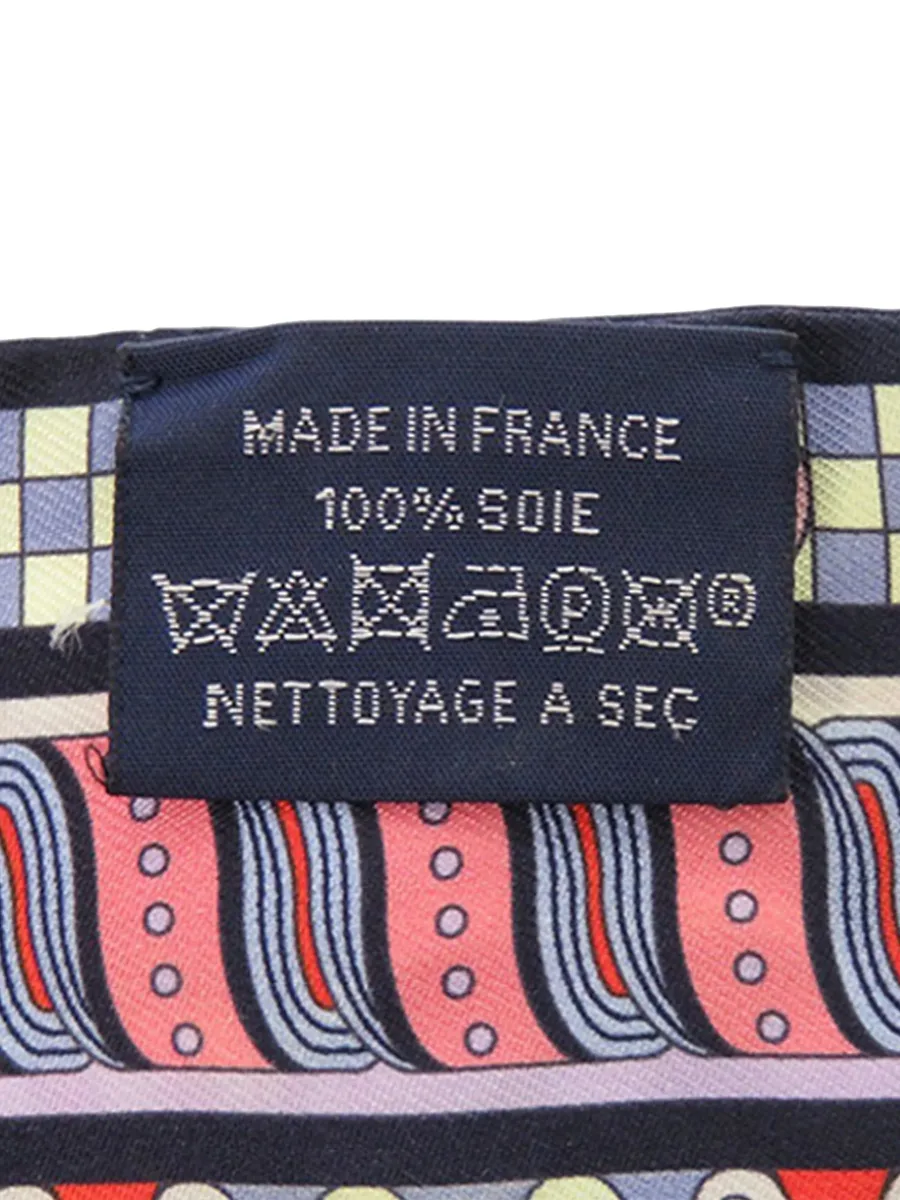 2001-2020 Harnais En Rosace Silk Twilly Scarf scarves 3