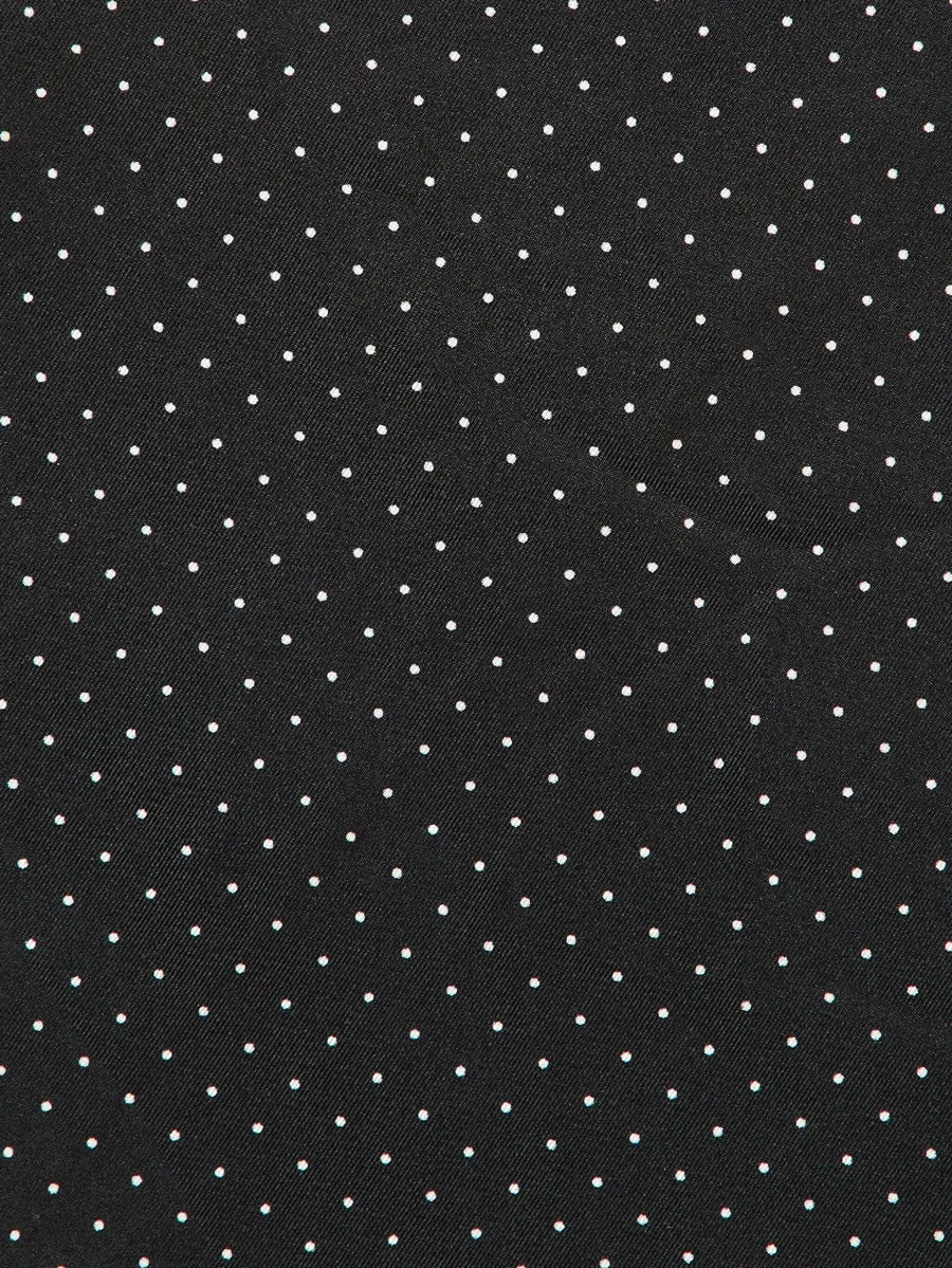 polka-dot silk pocket square scarf 3