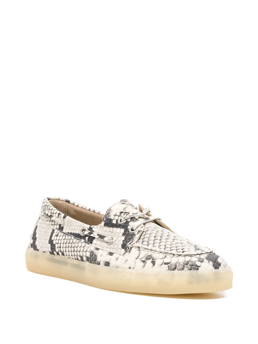 snake leather loafers 3