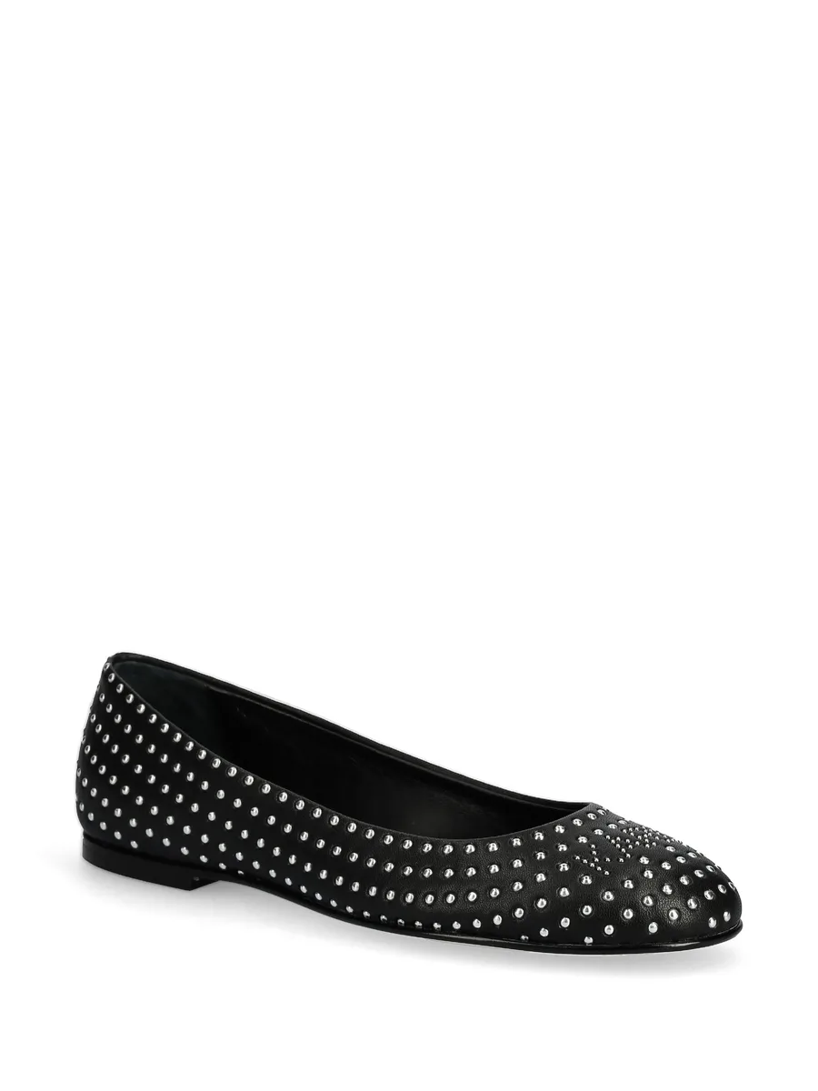 stud embellishment ballerina shoes 4
