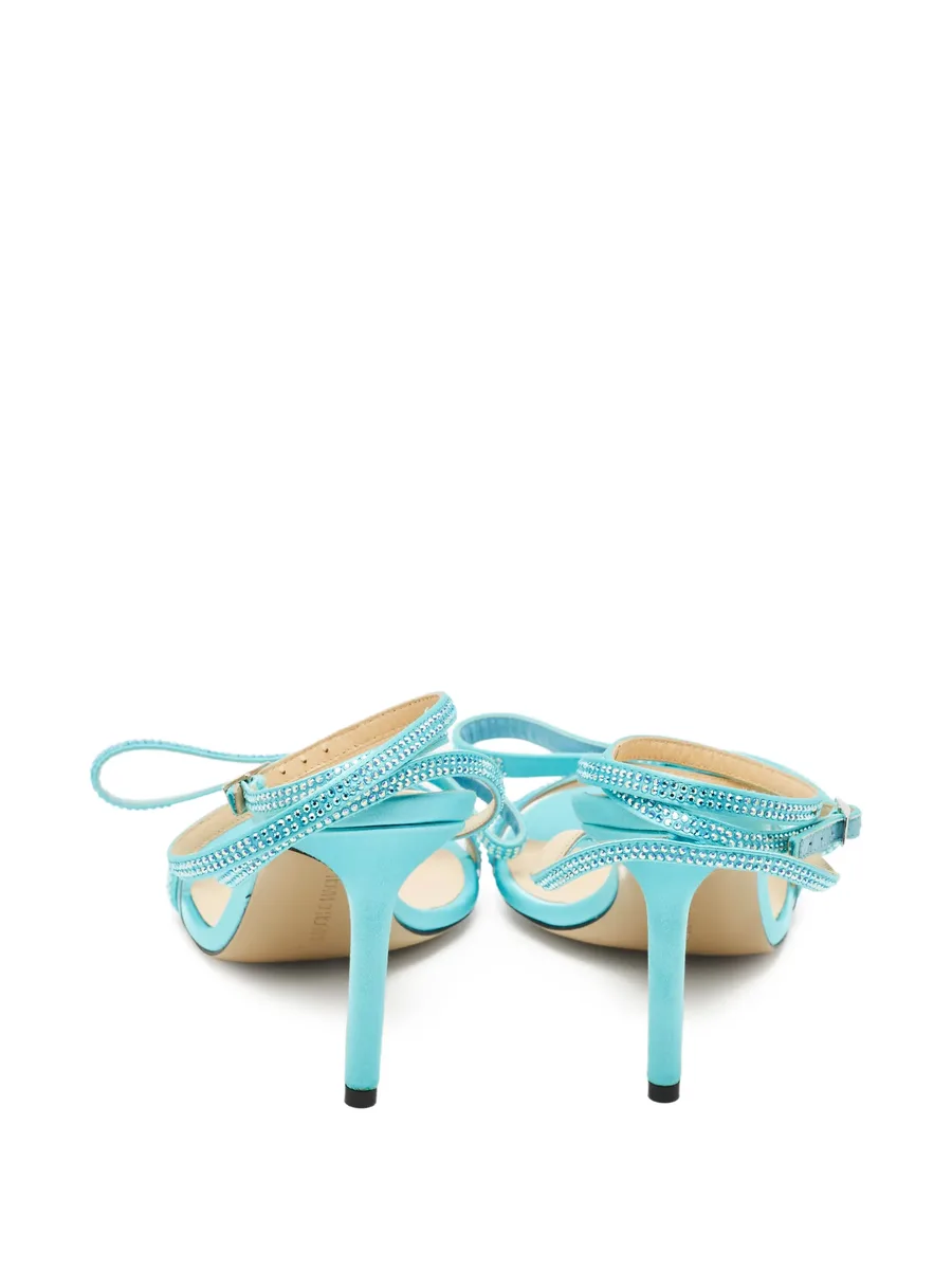 crystal-embellishment sandals 5