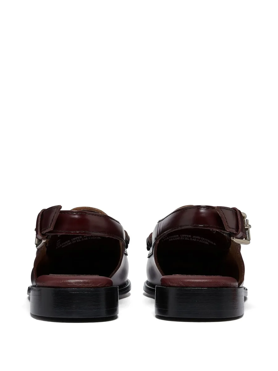 Weejuns penny slingback loafers 5