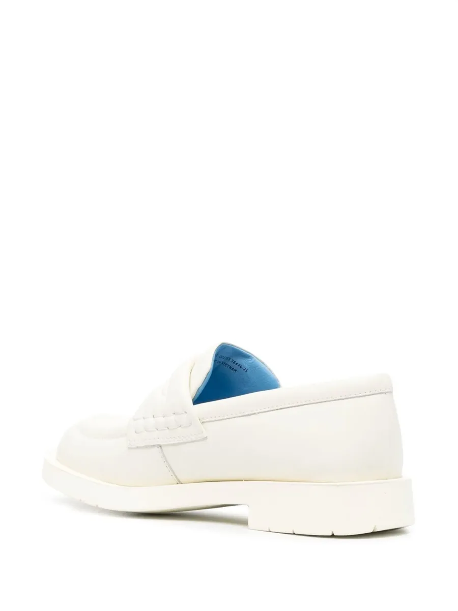 padded leather loafers 6