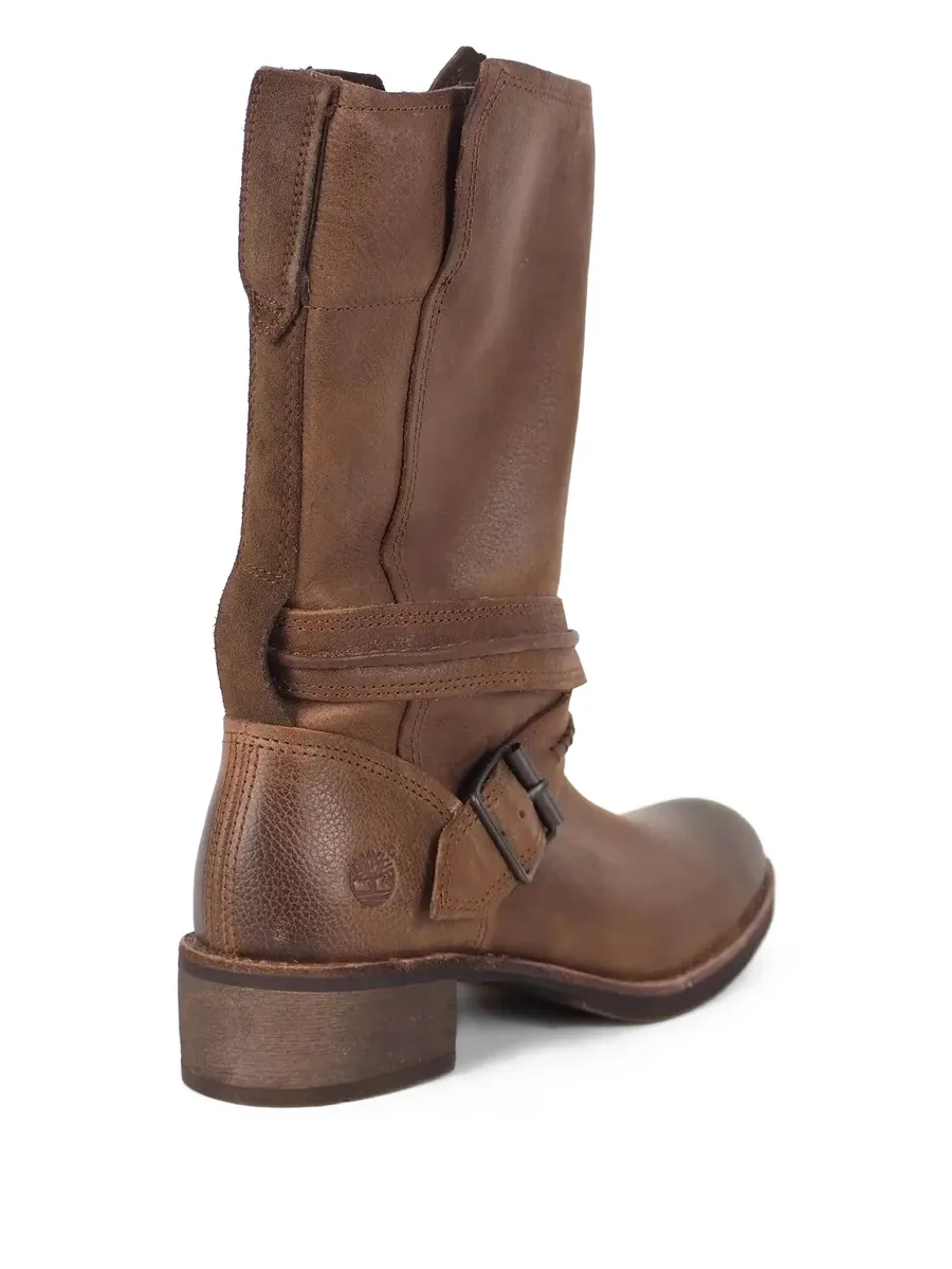 Whittemore Mid Side-Zip "Dark Brown" boots 5