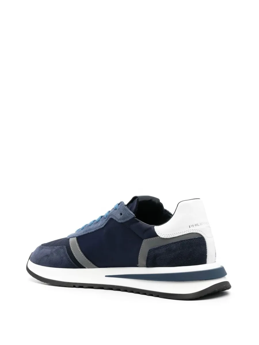 logo-patch panelled sneakers 5