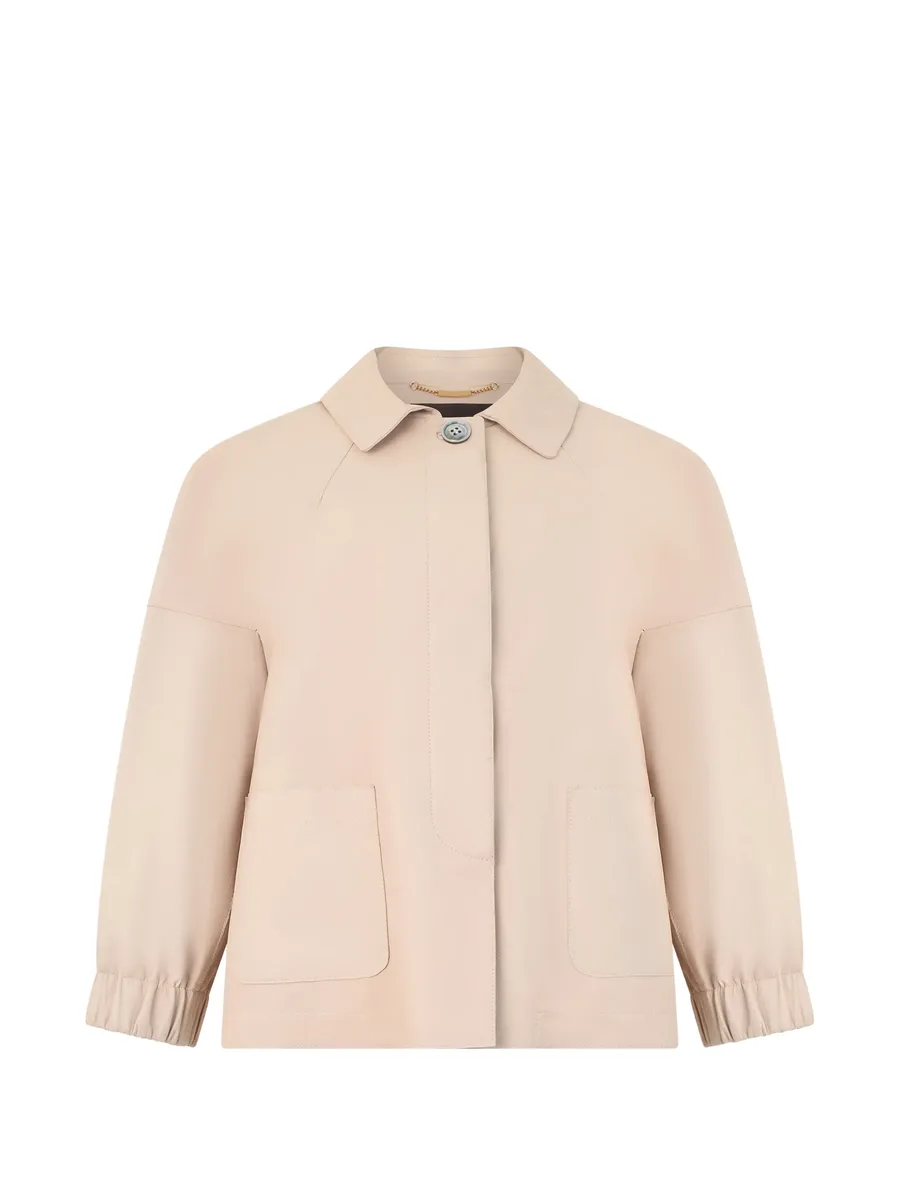box-pleat cropped jacket 1