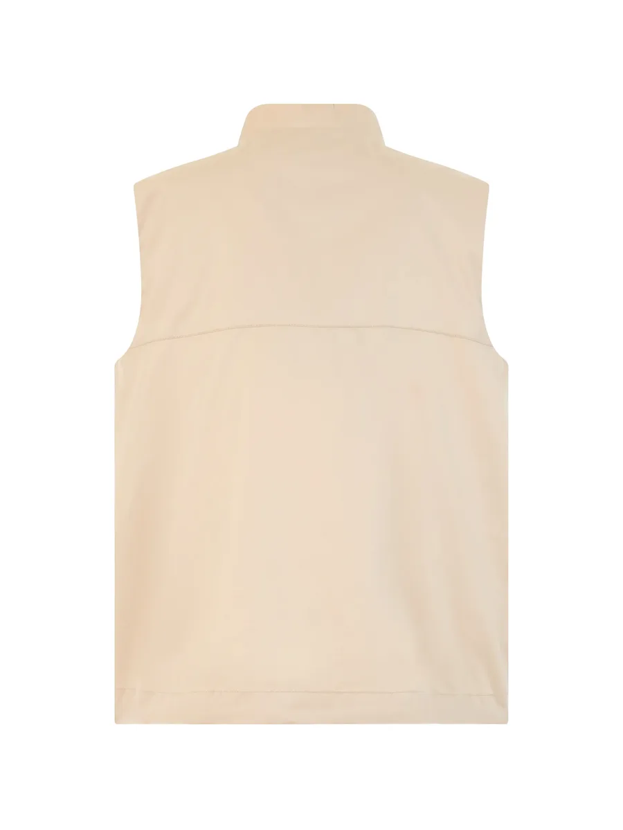 Adelle zip-up mock-neck gilet 2