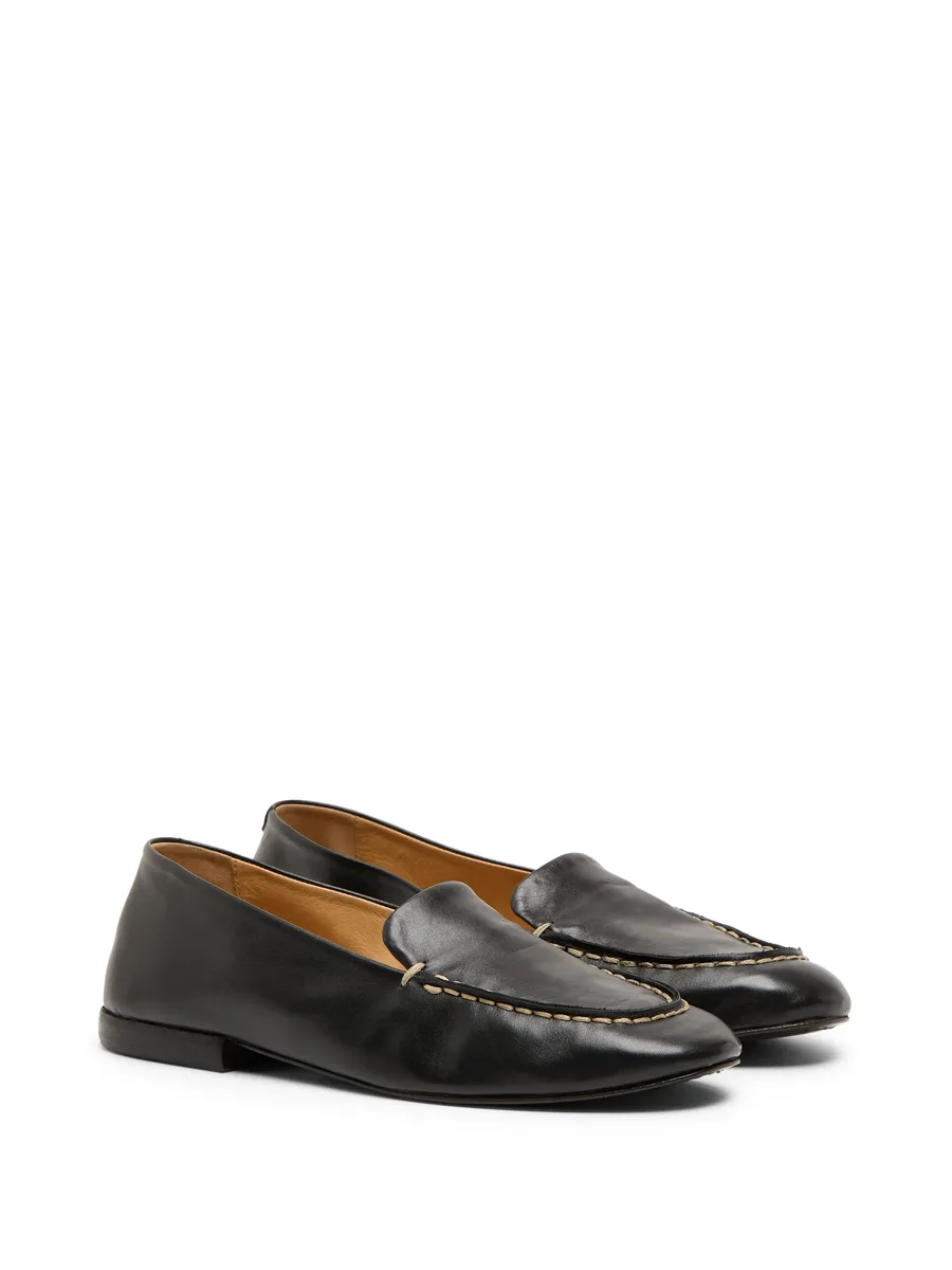 Mandolo contrast-stitching loafers 3