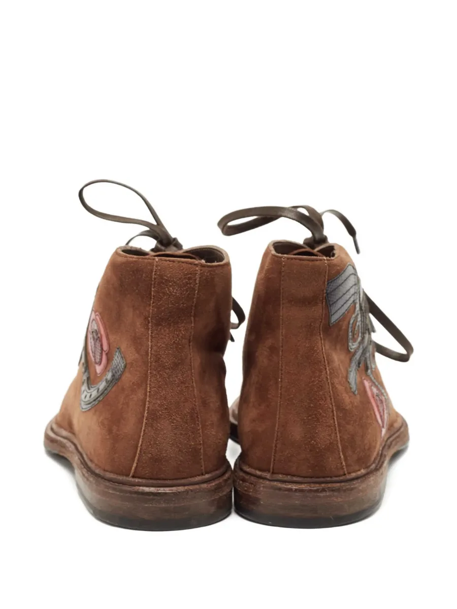 2024 suede embroidered boots 5