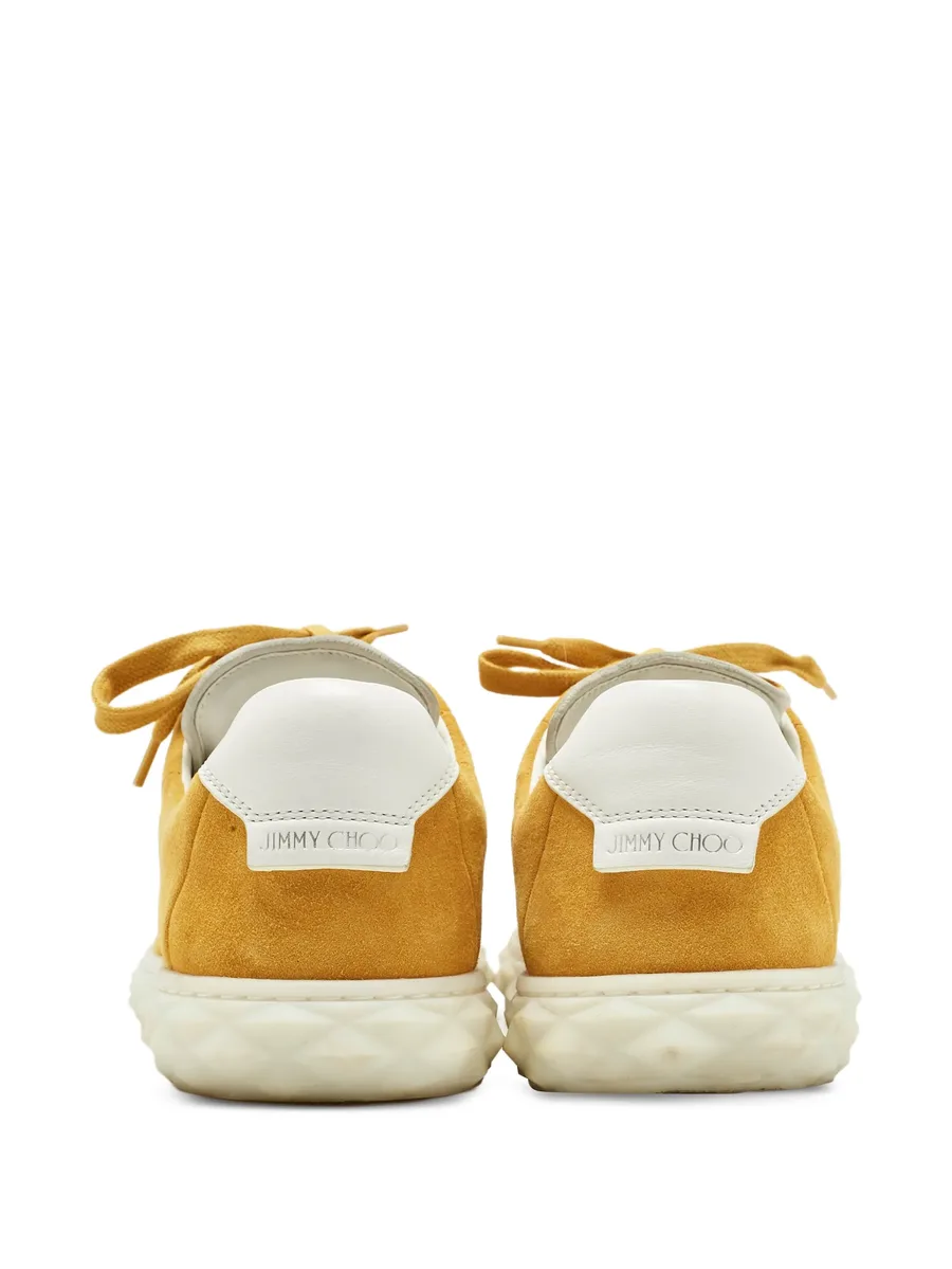 Diamond suede sneakers 3