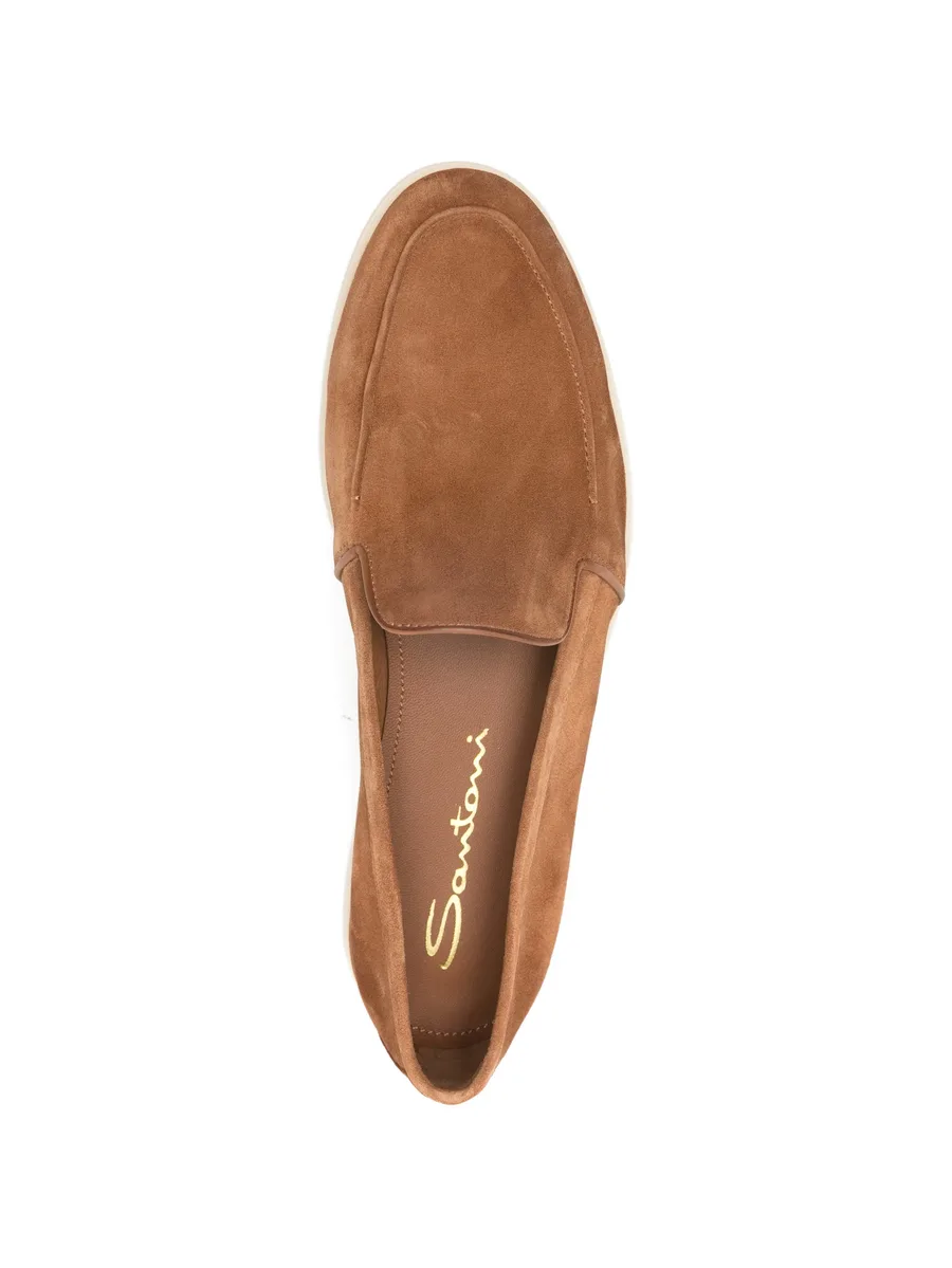Malibu contrasting-sole loafers 8