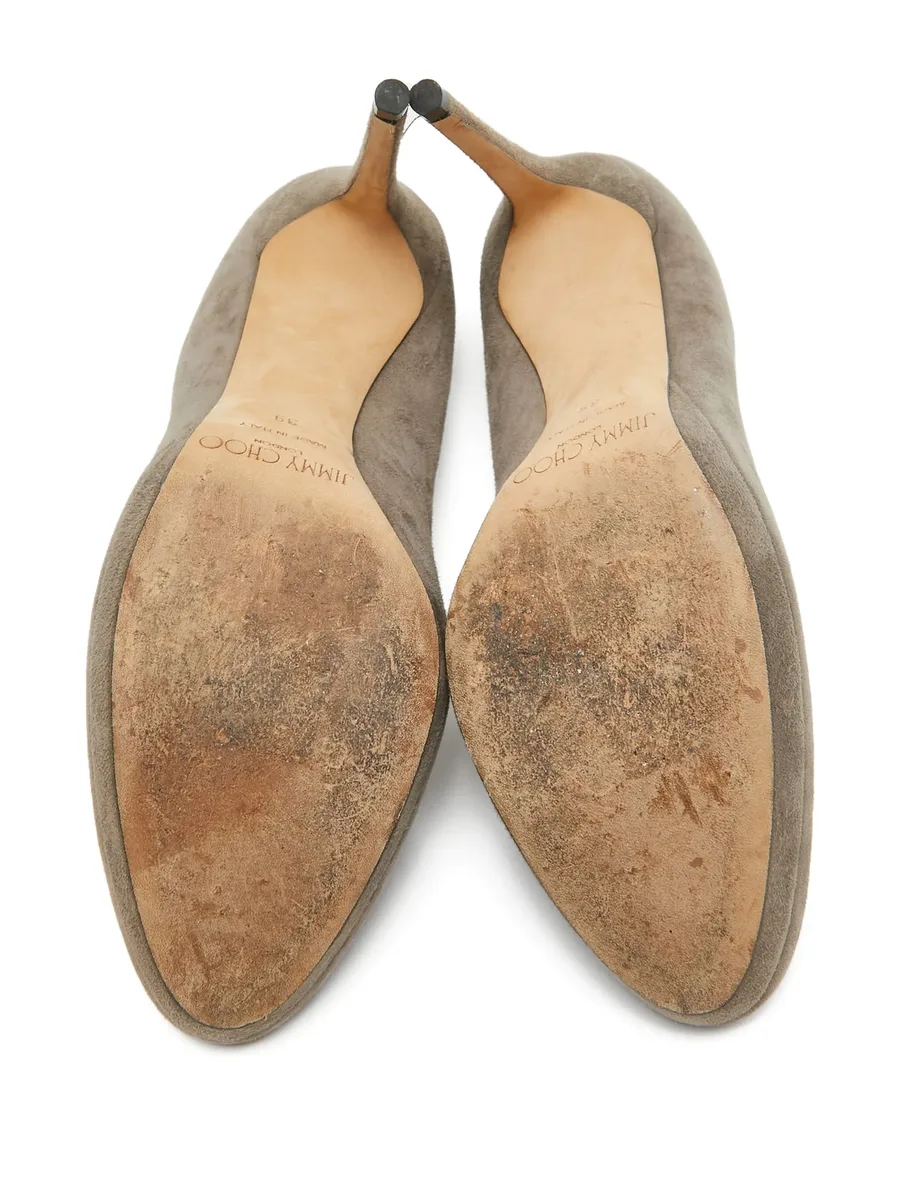 110mm suede pumps 10