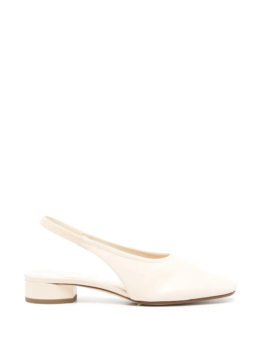 Dua backstrap leather pumps 2