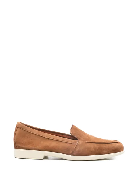 Malibu contrasting-sole loafers