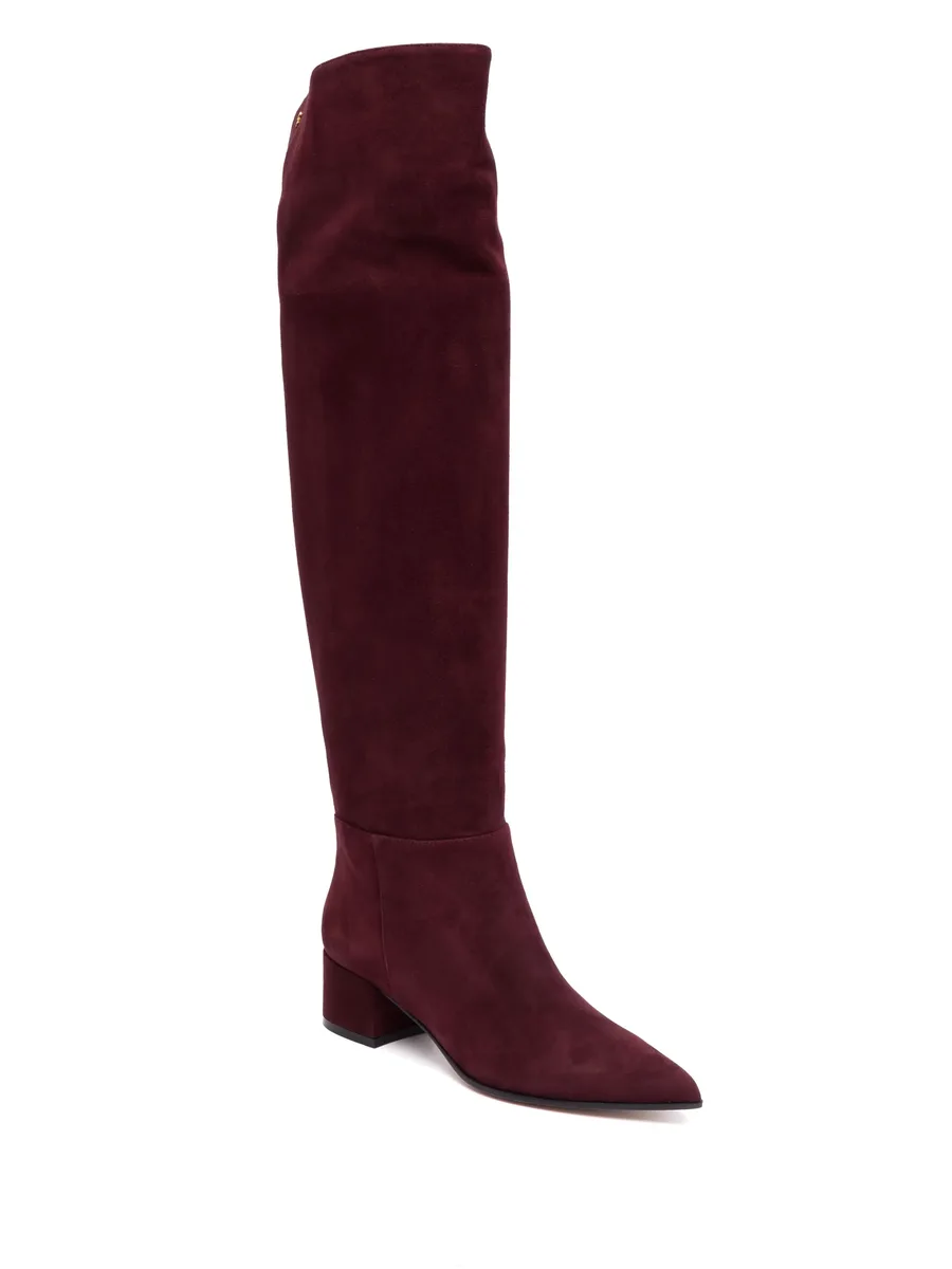 suede knee-high boots 3