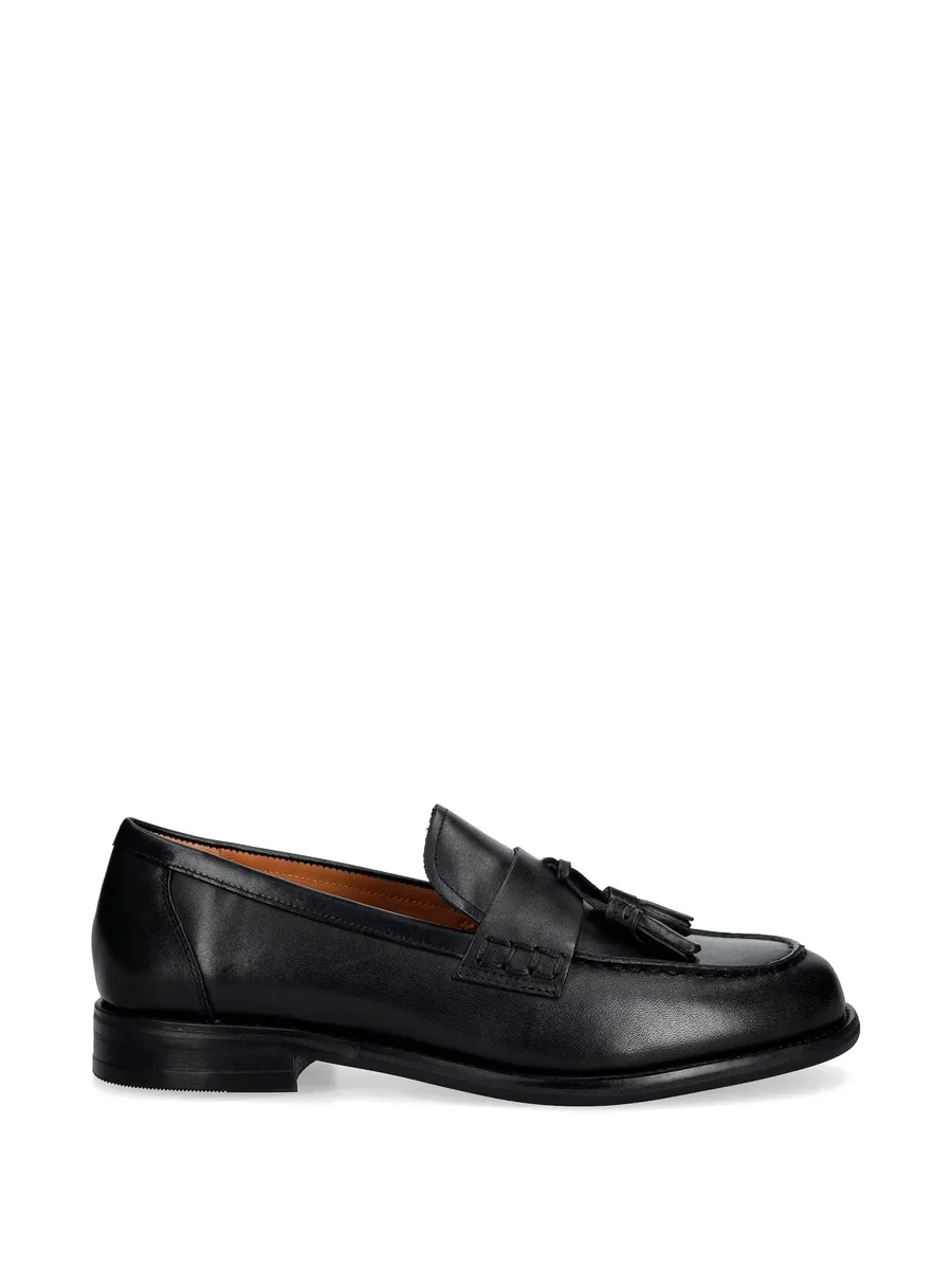 Linn tassel-detail leather loafers 1