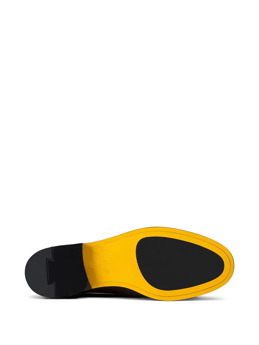 micro-studs leather loafers 8