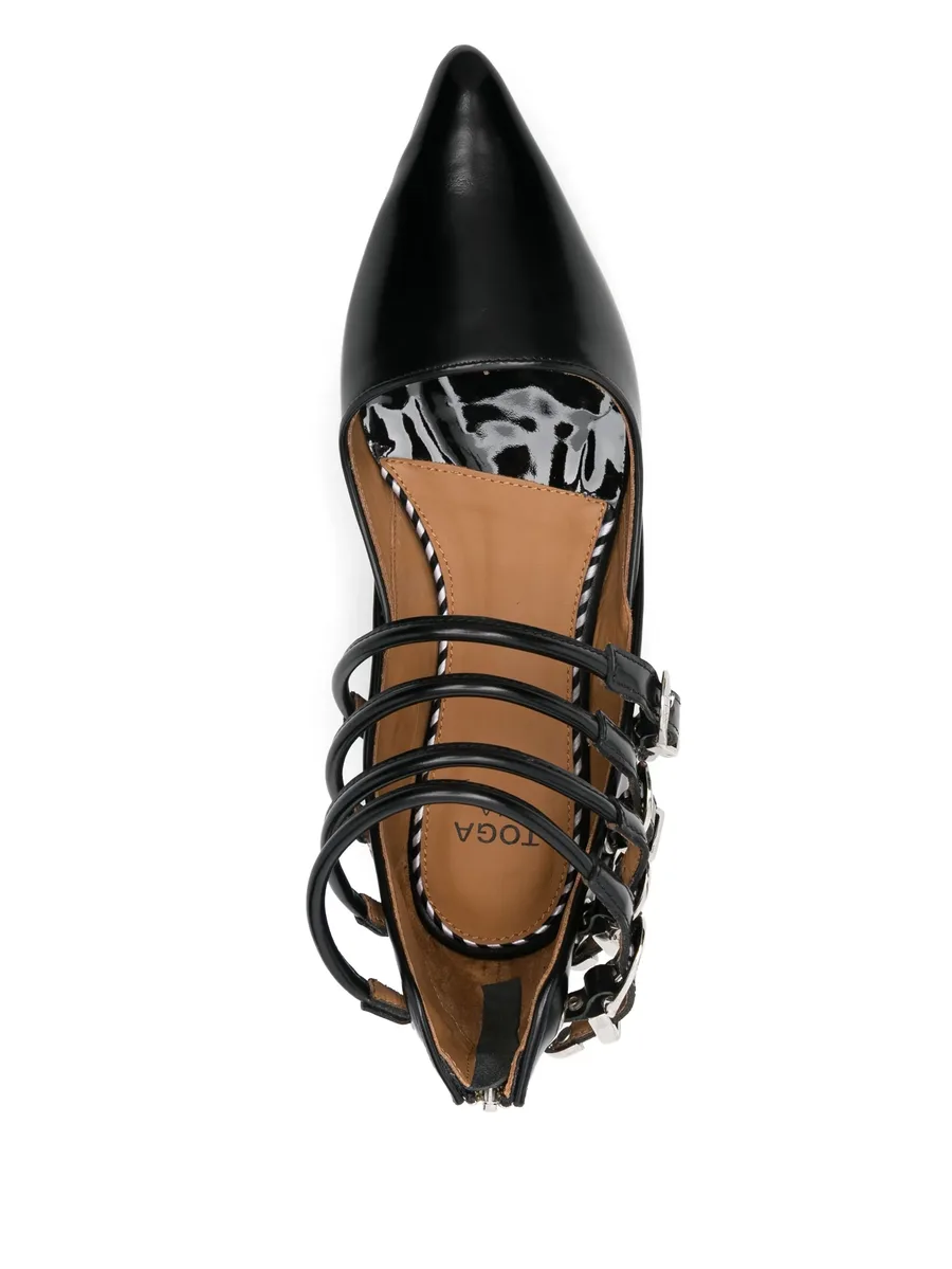 buckle-detailed ballet flats 7
