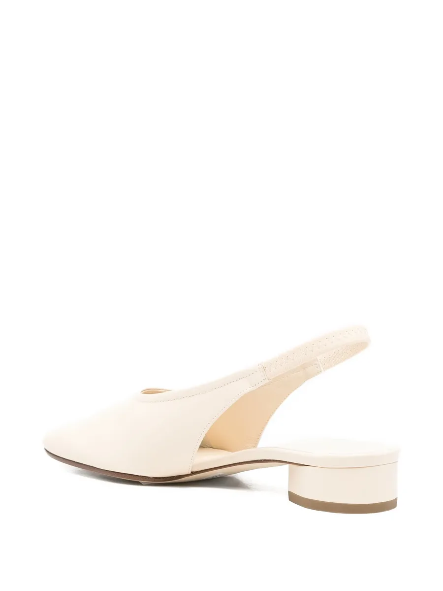 Dua backstrap leather pumps 5