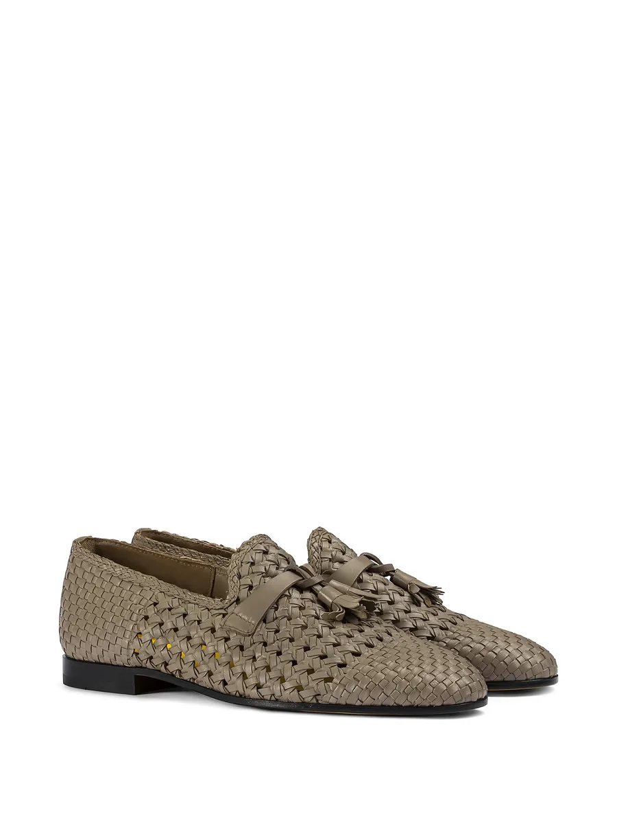 openwork tassel loafers 4