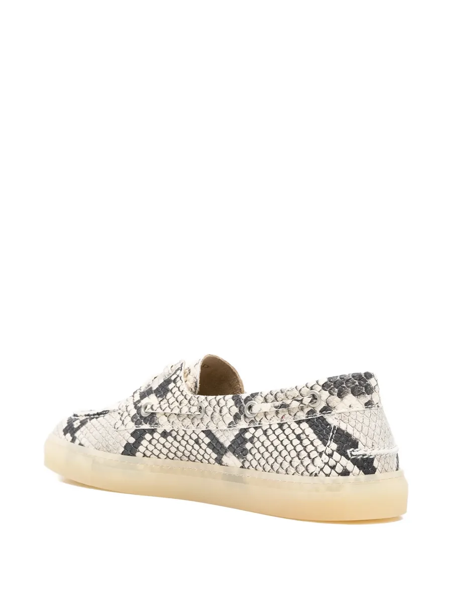 snake leather loafers 5