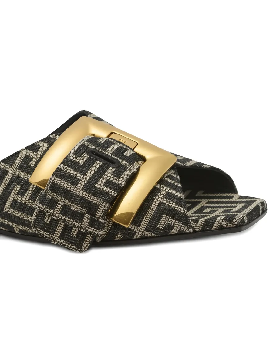 Anthem monogram-pattern sandals 9