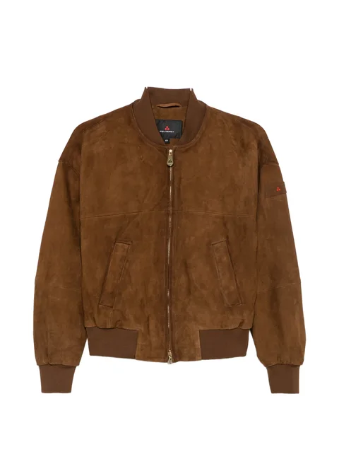 suede bomber jacket