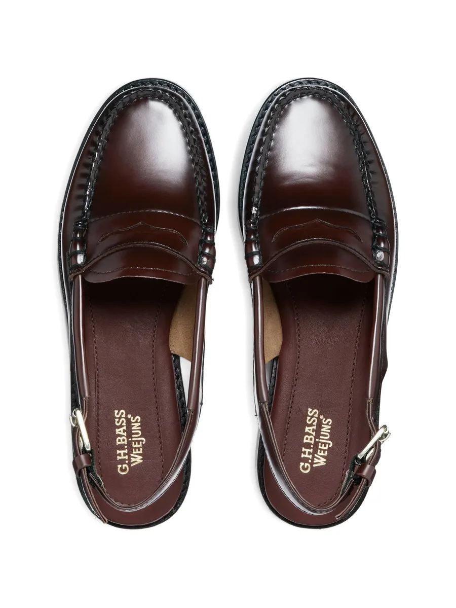 Weejuns penny slingback loafers 7