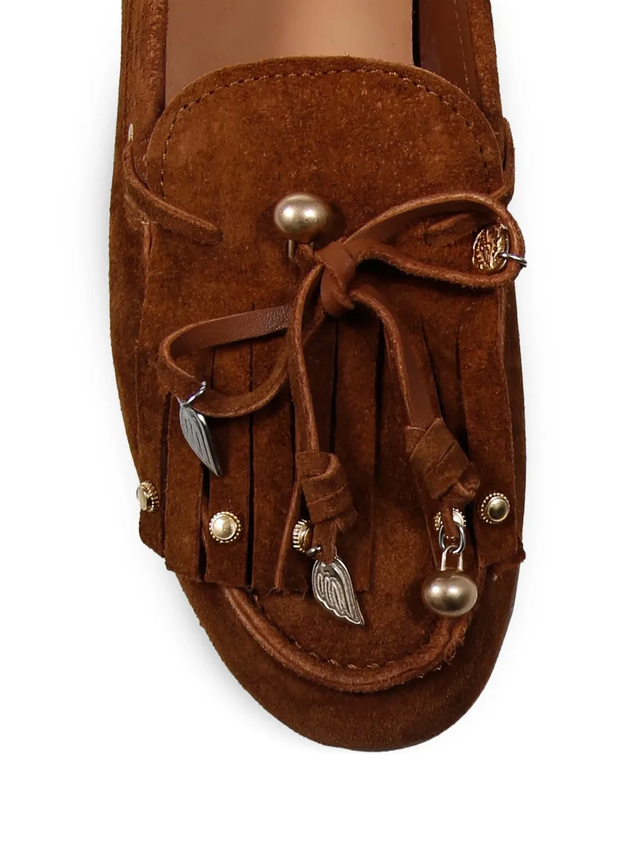 Arodo charm-embellished mocassins 8