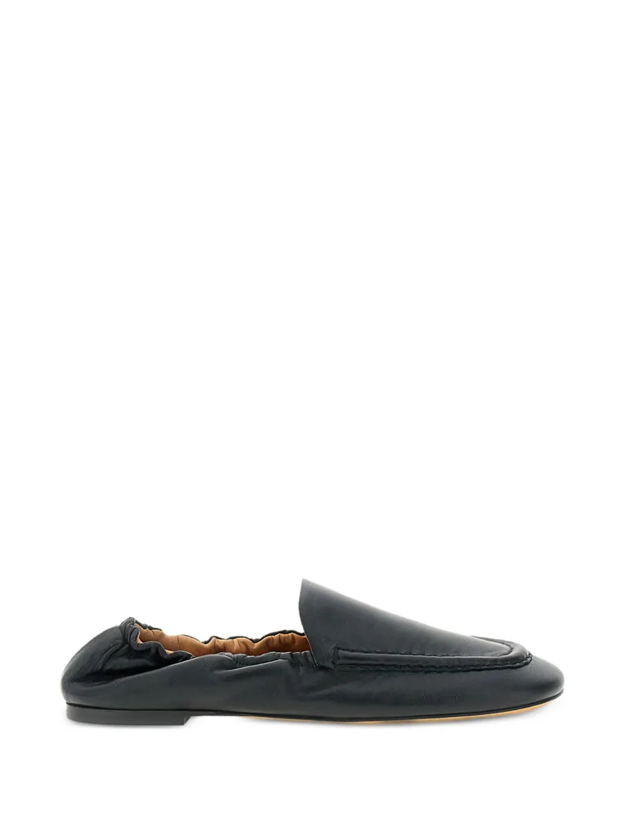Juno gathered loafers 2