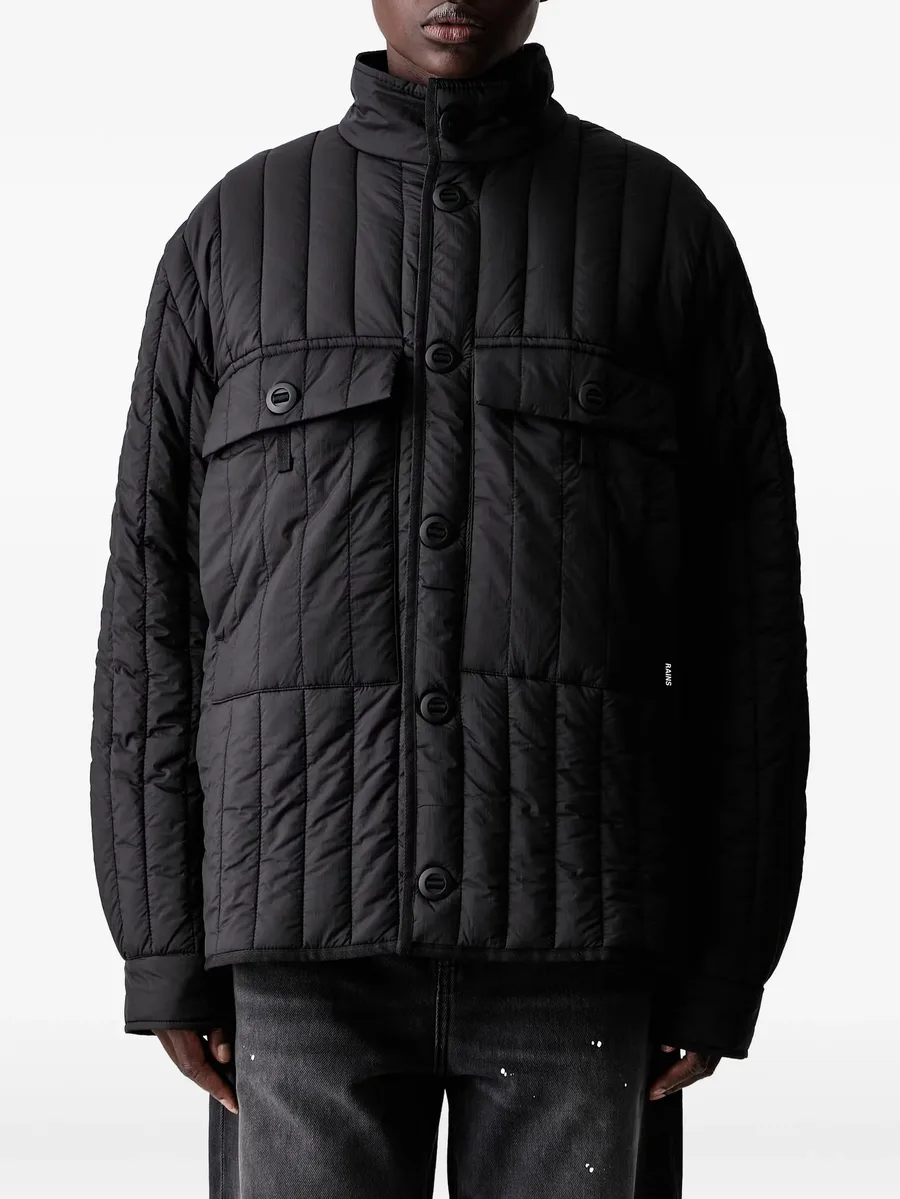 quilted button-up jacket 3