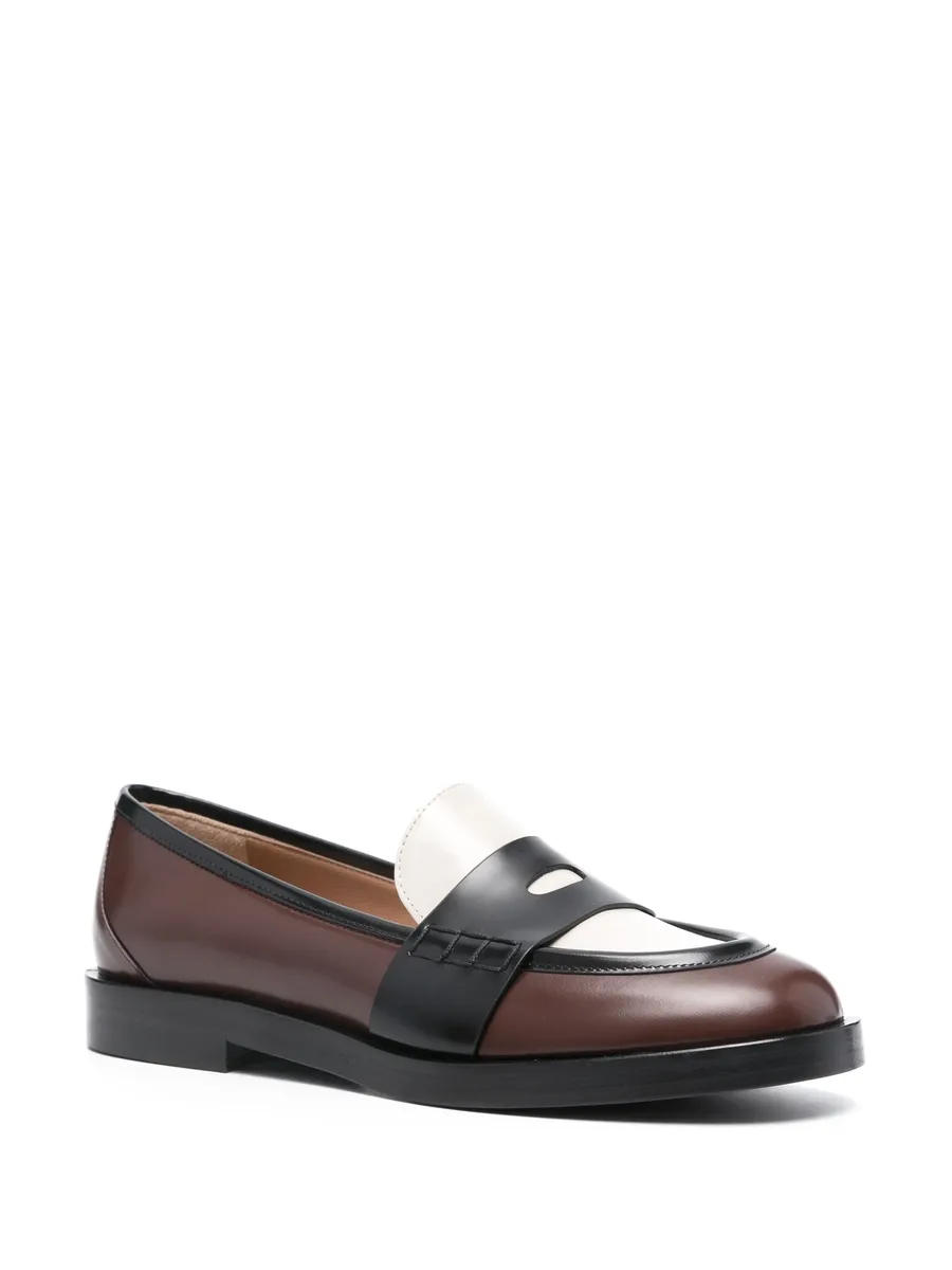 Aliah leather loafers 4