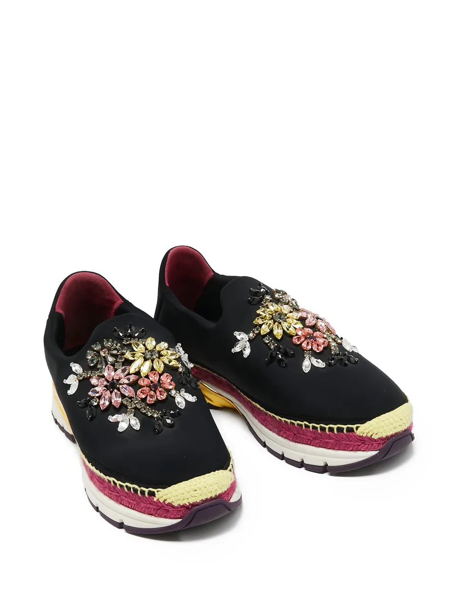 crystal-embellished sneakers 6