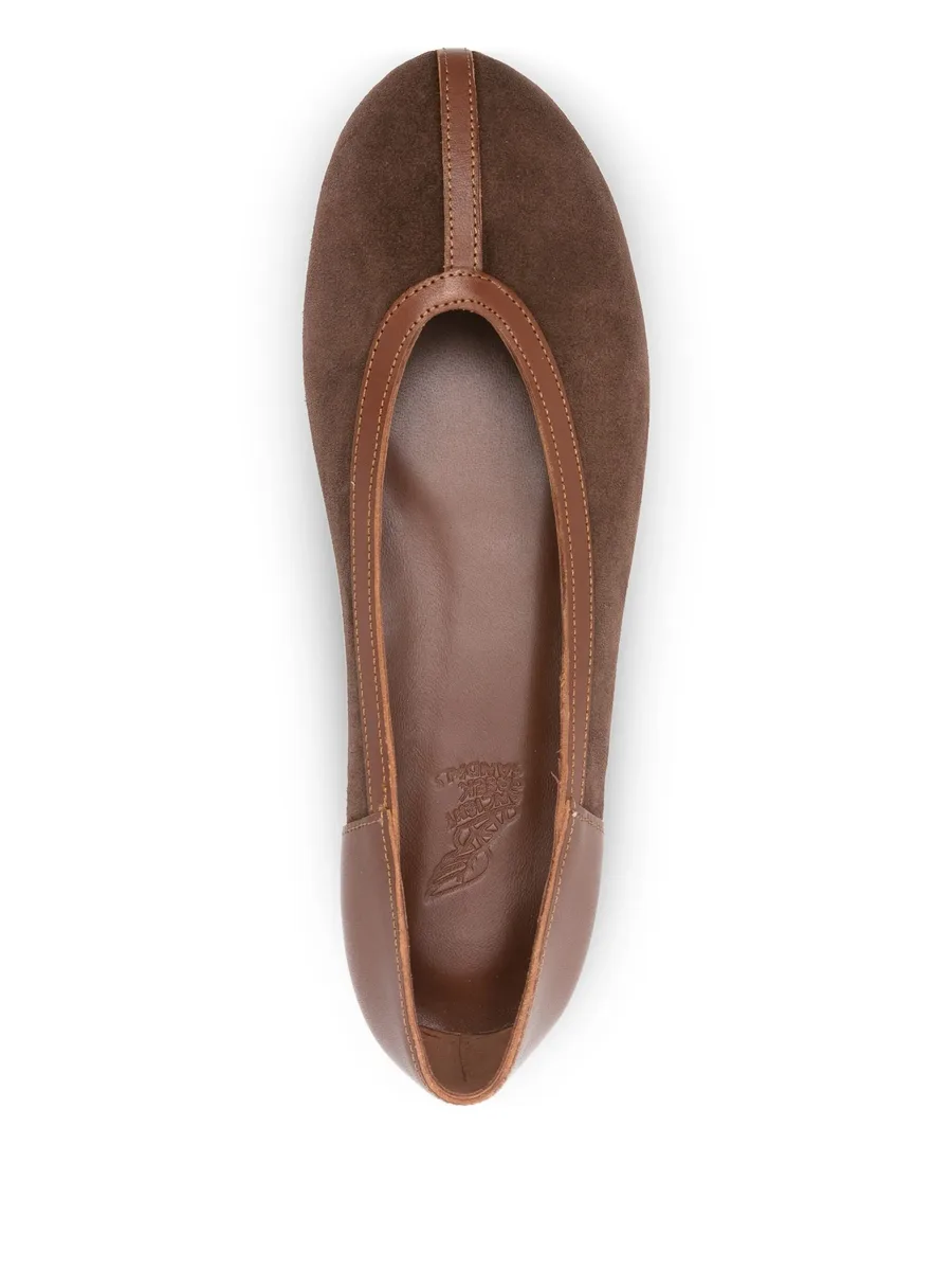 Aeropi panelled ballet flats 7