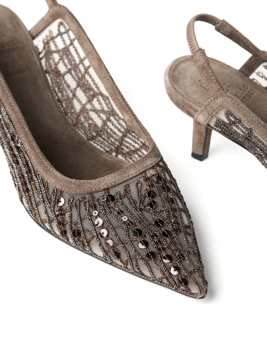 55mm sequin-embellished pumps 7