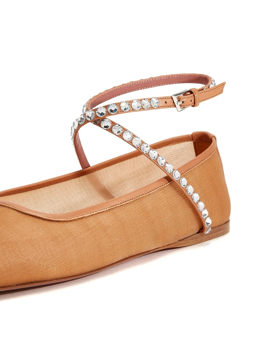 mesh ballerina shoes 7