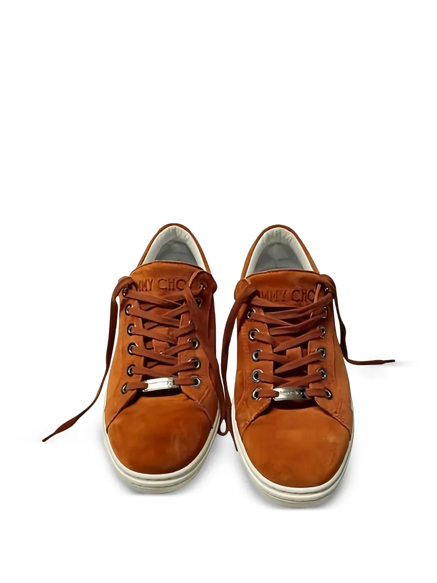Cash star-stud suede sneakers 4