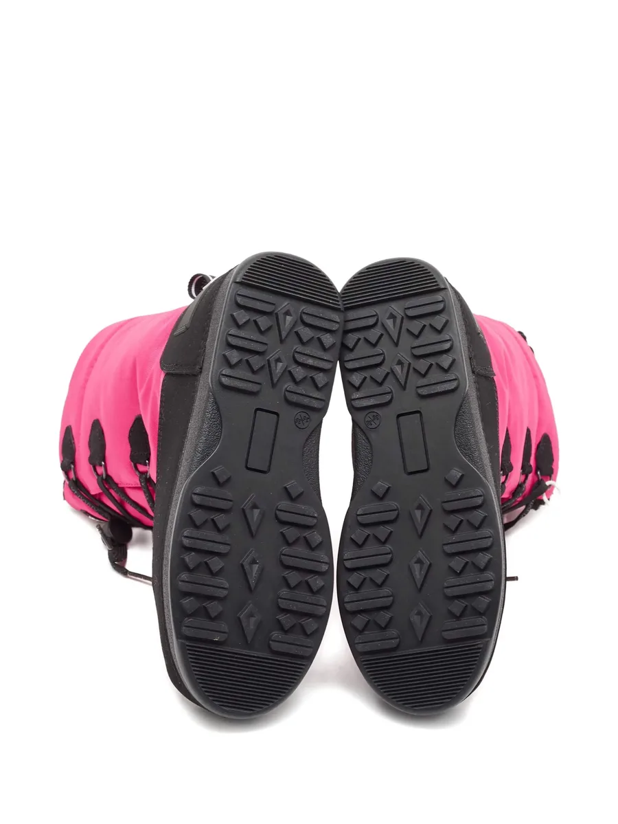 lace-up nylon boots 7