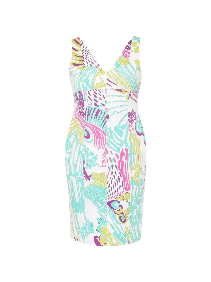 printed mini dress 1