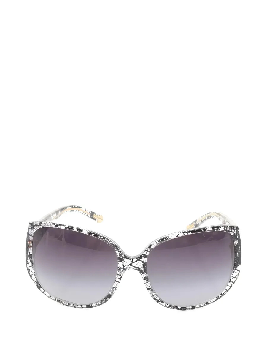 2000s lace-print sunglasses 1