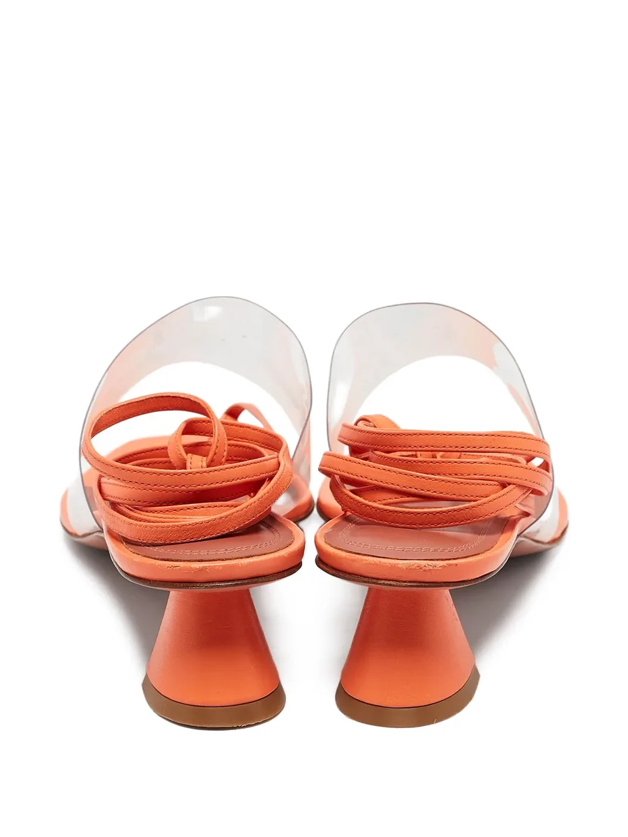 leather heeled sandals 8