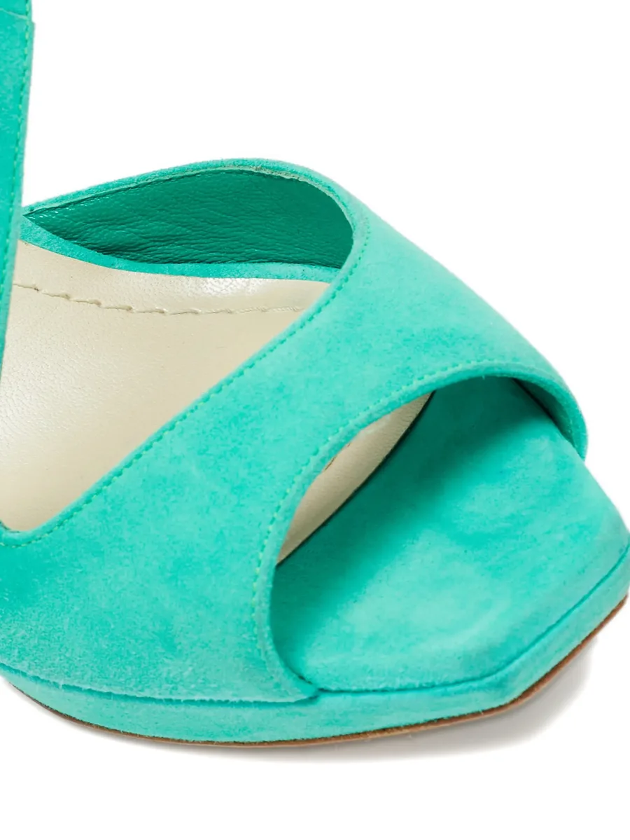 sculpted-heel slingback sandals 4