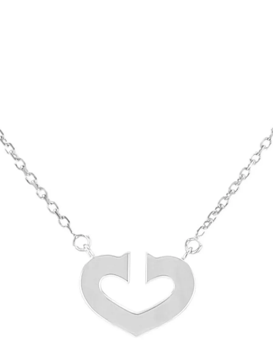 колье C de Cartier из белого золота 3