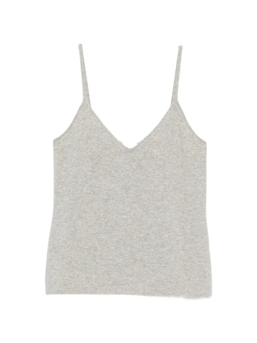 cashmere spaghetti-strap top 1