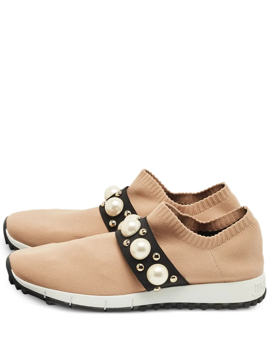 knitted studded sneakers 1
