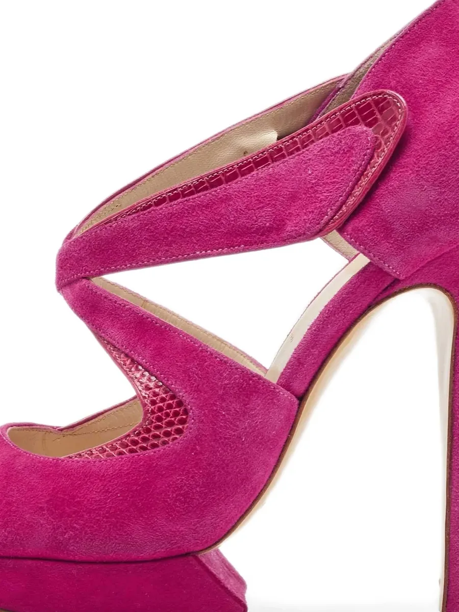 120mm suede sandals 3