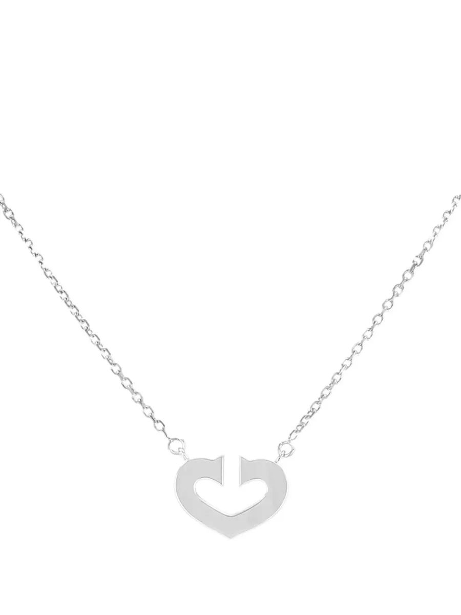 колье C de Cartier из белого золота 1
