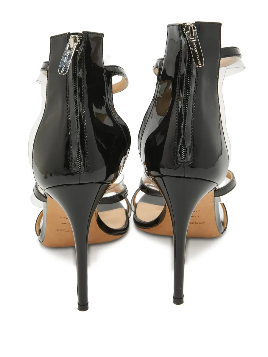 pre-owned 110mm Karen stiletto sandals 7